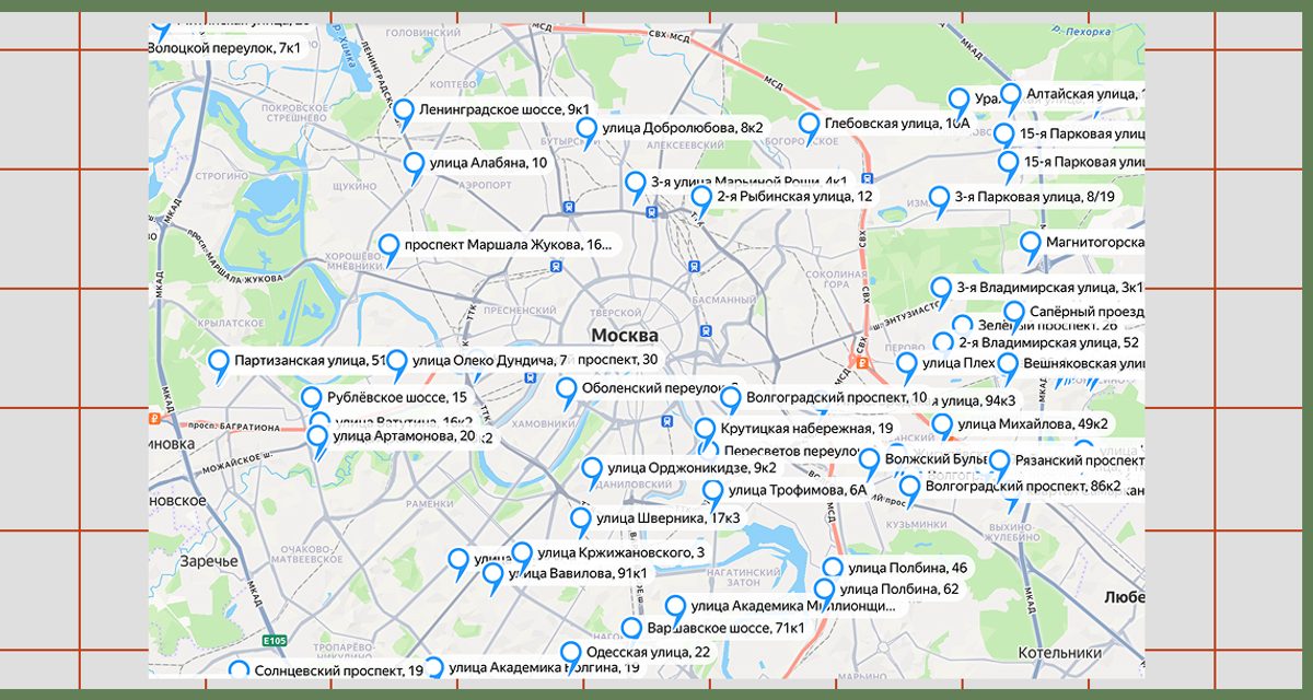 Москвичи нанесли на карту дома, где через неделю после запуска отопления батареи остались холодными