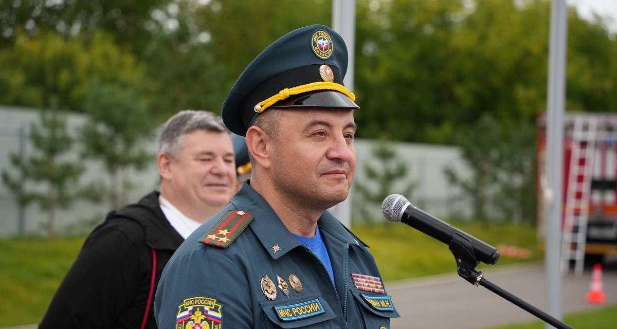 В Москве впервые прошли детские пожарно-спасательные учения